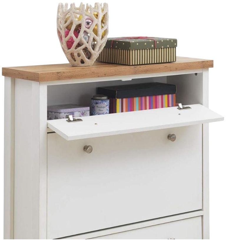 Arthur White 3 Door Shoe Cabinet