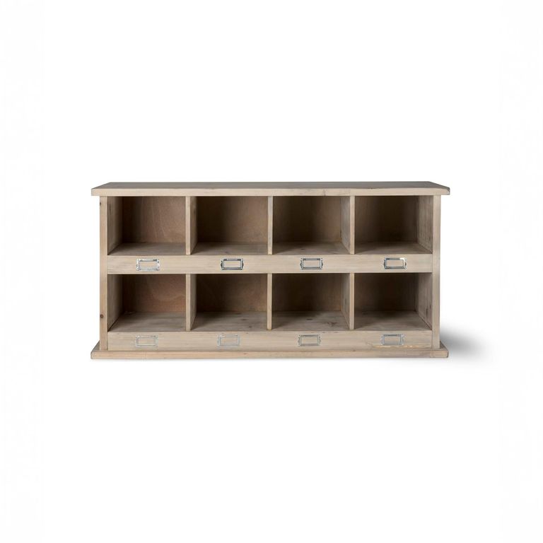 Chedworth 8 Shoe Locker Natural Wood