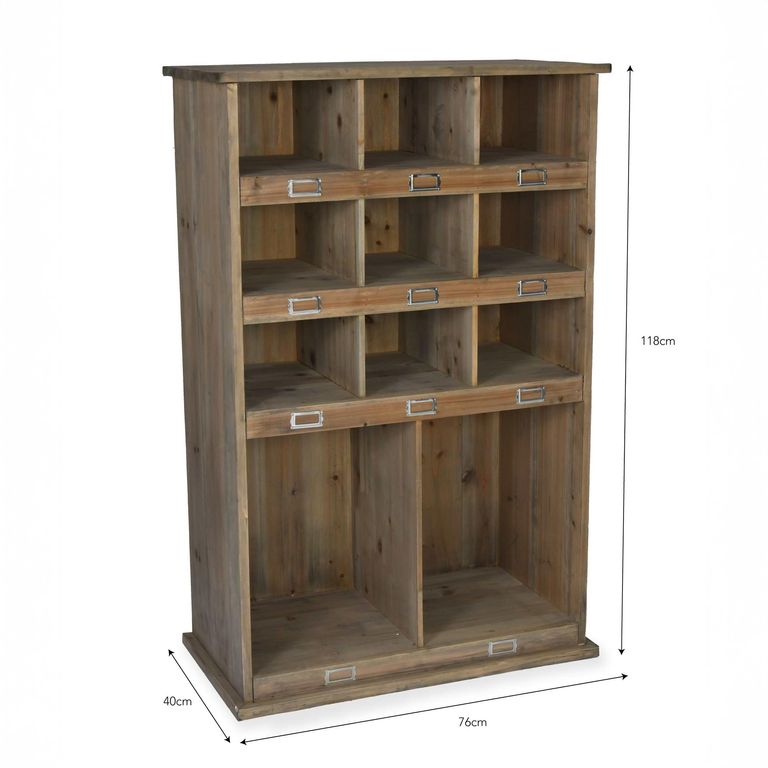 Chedworth Welly Locker Tall Natural Wood