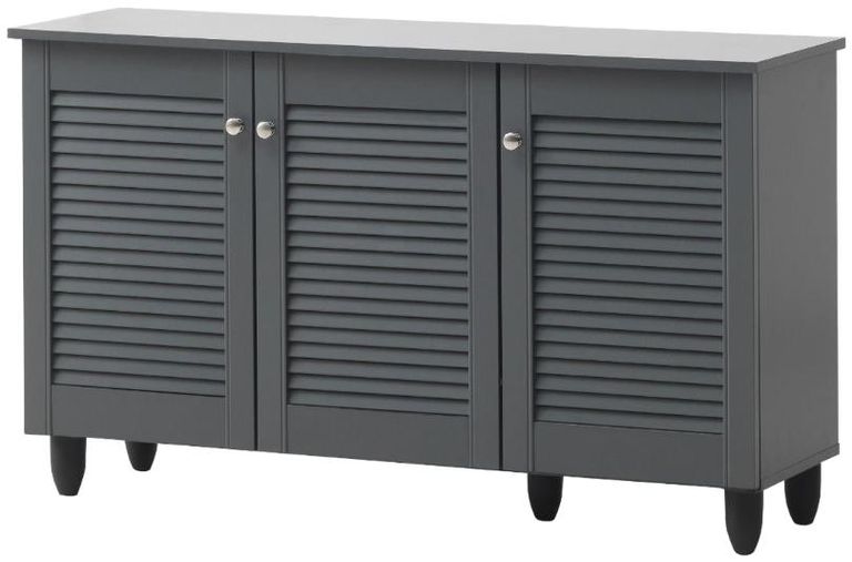 Edwards 3 Door Wide Shoe Cabinet - Variant Available