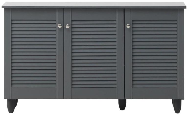 Edwards 3 Door Wide Shoe Cabinet - Variant Available