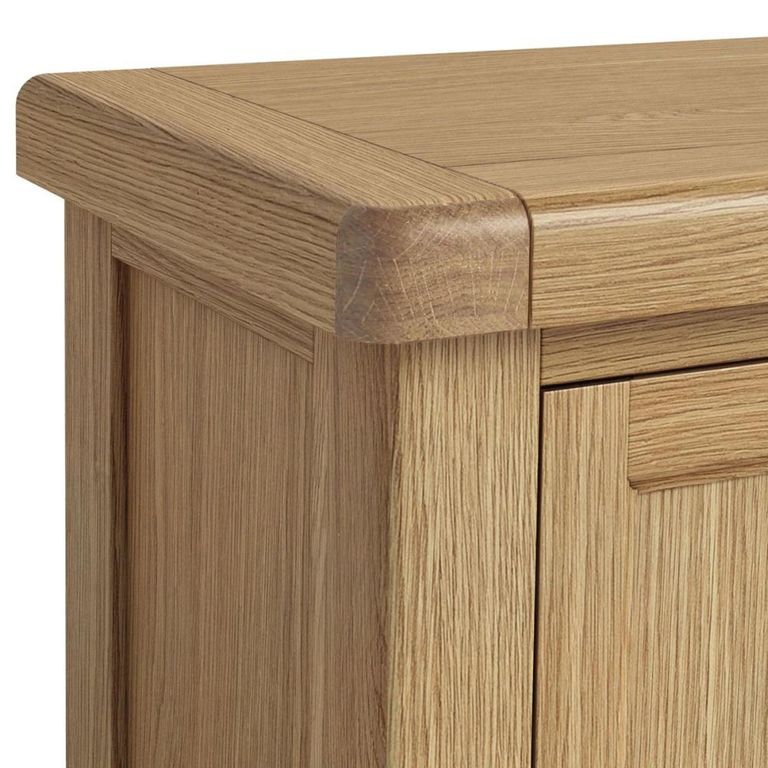 Normandy Shoe Cabinet - 2 Door - Oak