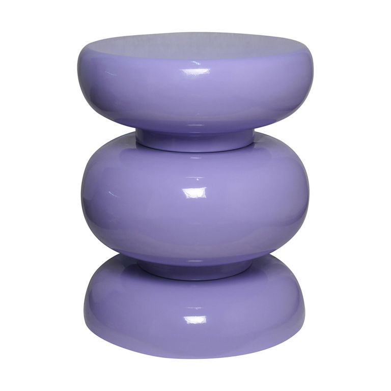 Jari Purple Round End Table