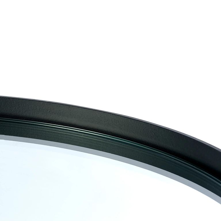 Franki Lamp Table - Round - Black Metal