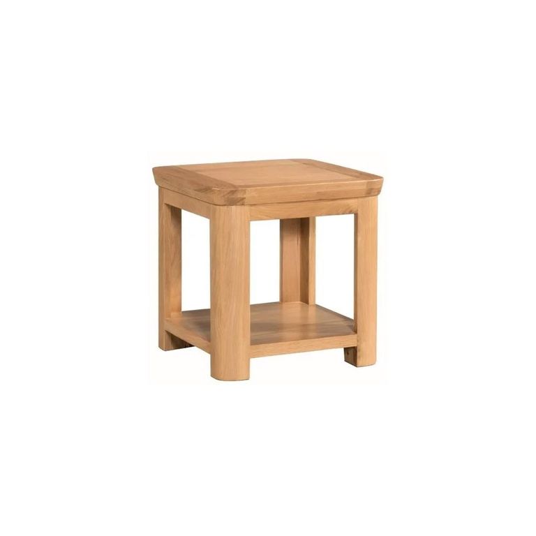 Treviso Lamp Table - Square - Oak