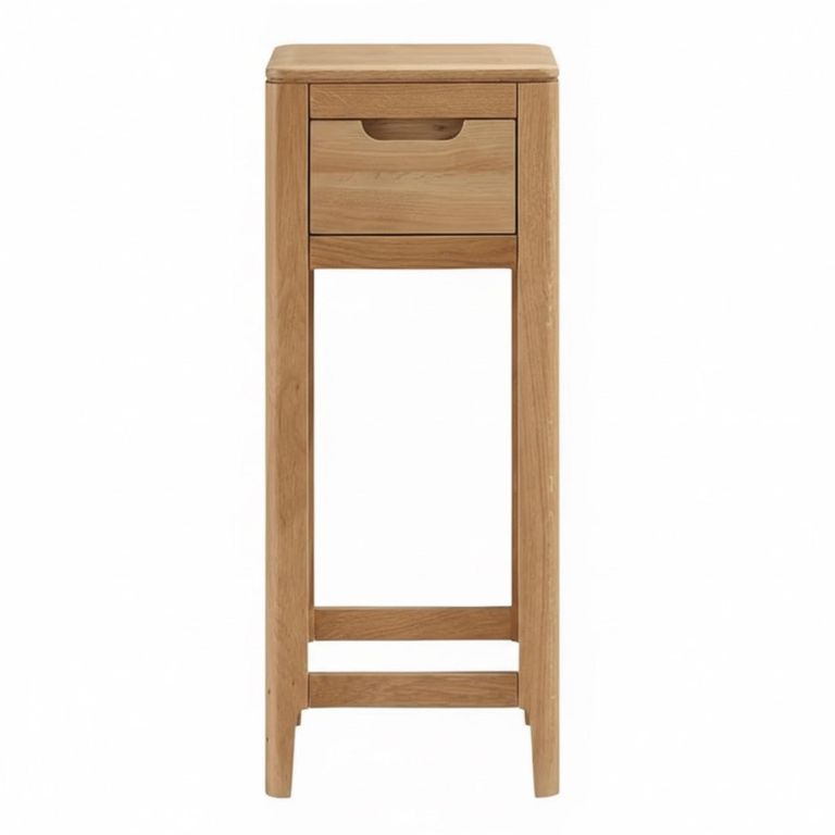 Dunmore Telephone Stand - 1 Drawer - Oak