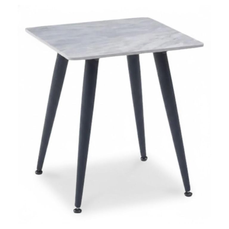 Argenta End Table - Grey Sintered Stone