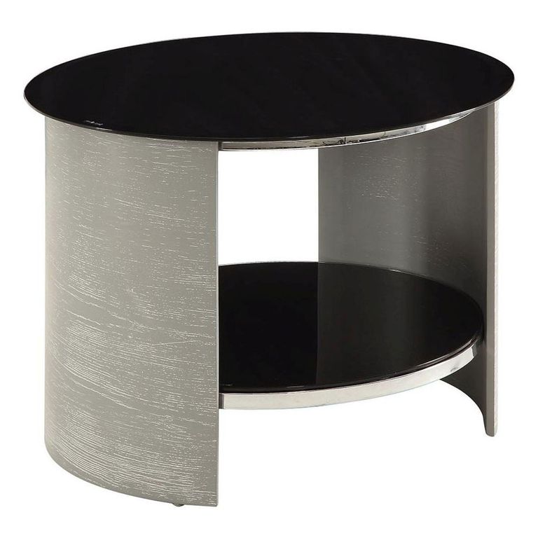 Curve Lamp Table - Grey Ash - JF303