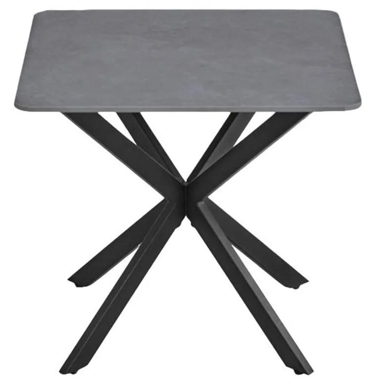Azzurra End Table  Grey Sintered Stone
