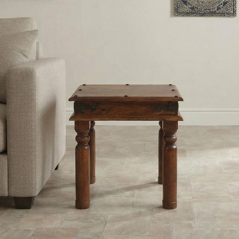Indian Sheesham Thacket Side Table