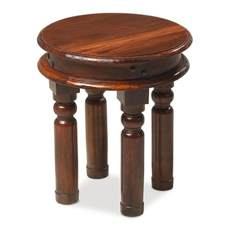 Indian Sheesham Round Side Table