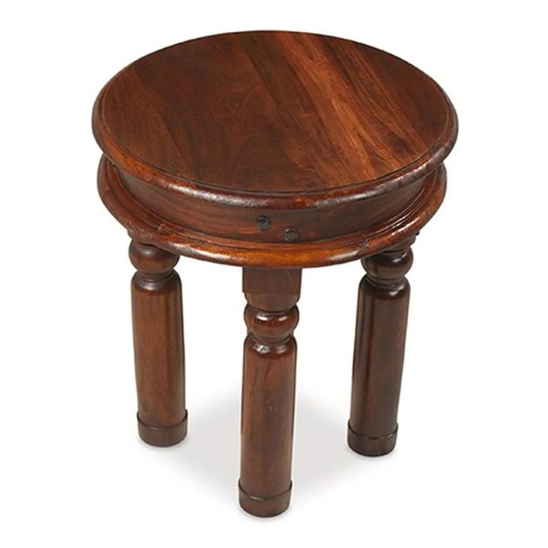 Indian Sheesham Round Side Table