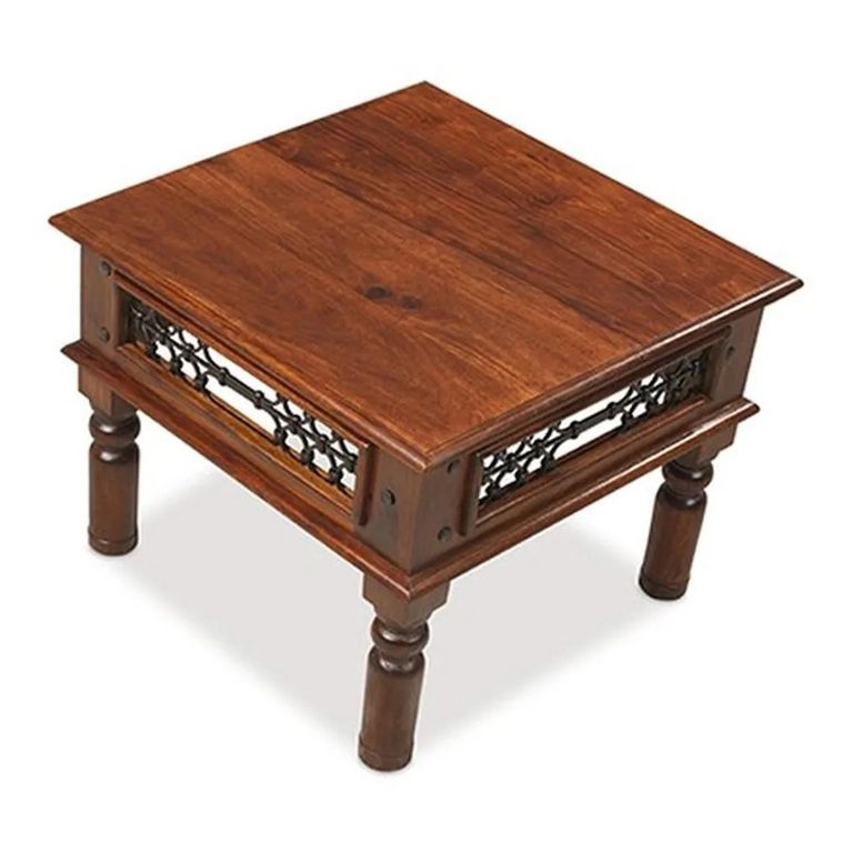 Indian Sheesham Square Side Table