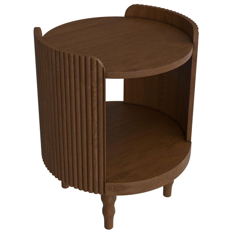 Williamson Side Table - Round - Mid Gloss Lacquered