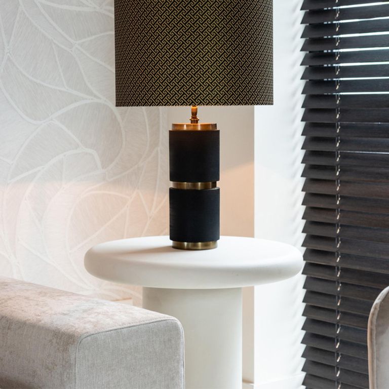 Bloomstone White Lime Plaster Round Side Table