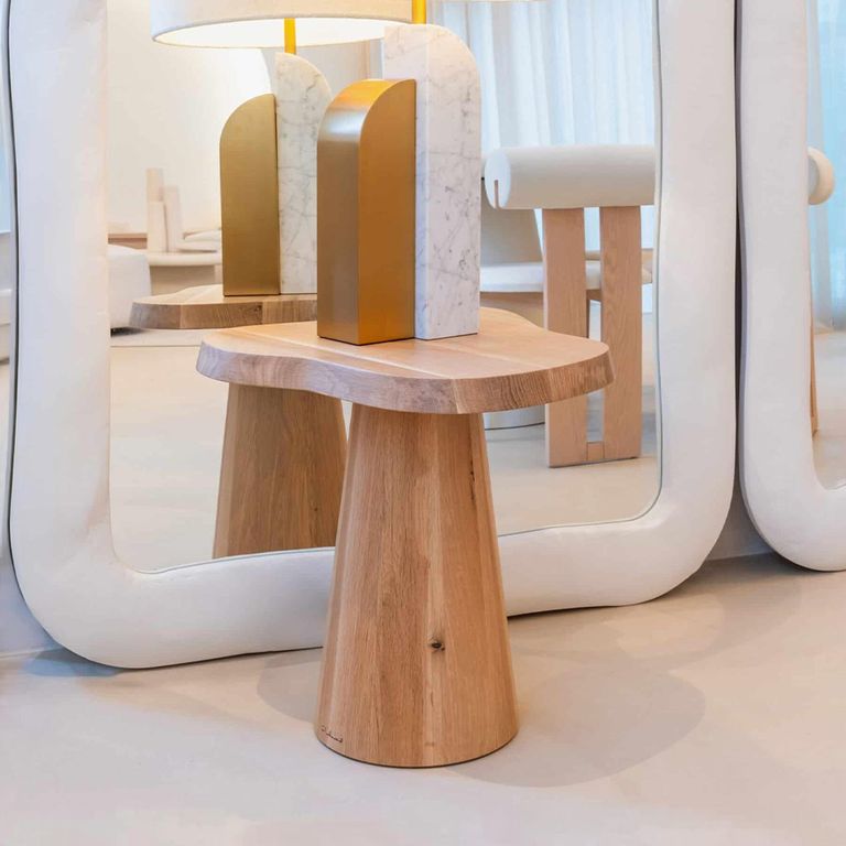 Riva Natural Oak Side Table