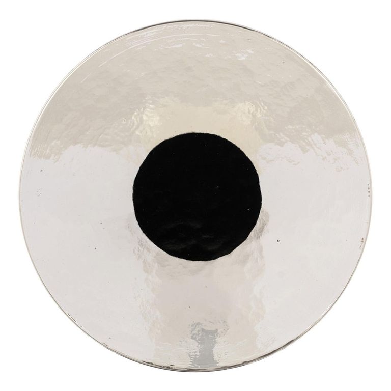 Aurora Glass Round Side Table