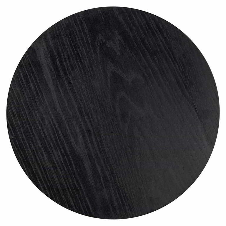 Jazz Black Round Side Table