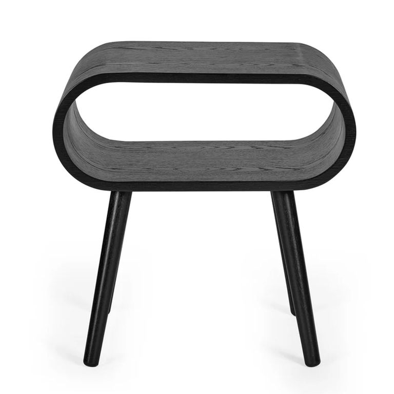 Apollo Side Table - Black - Oak