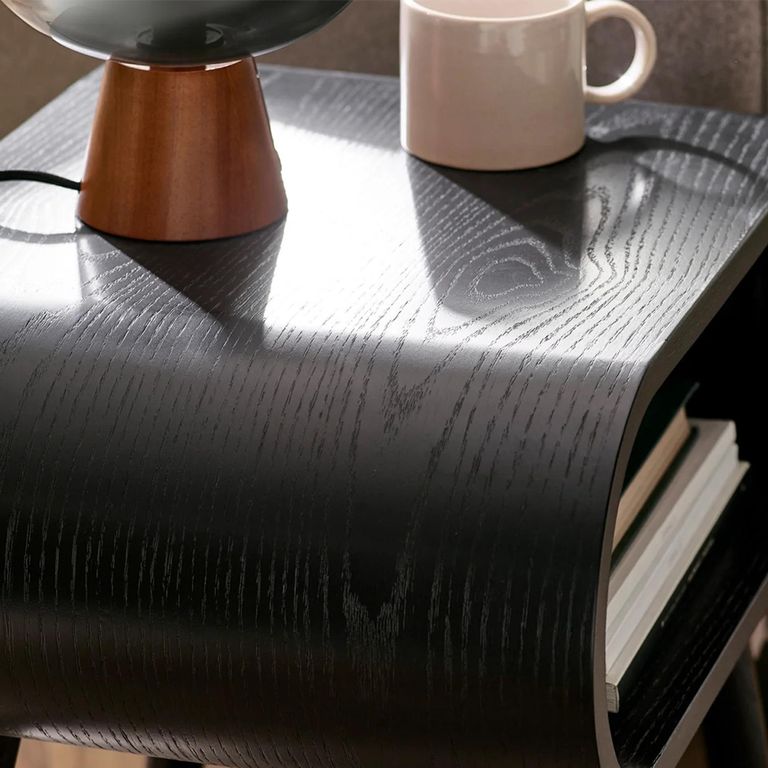 Apollo Side Table - Black - Oak