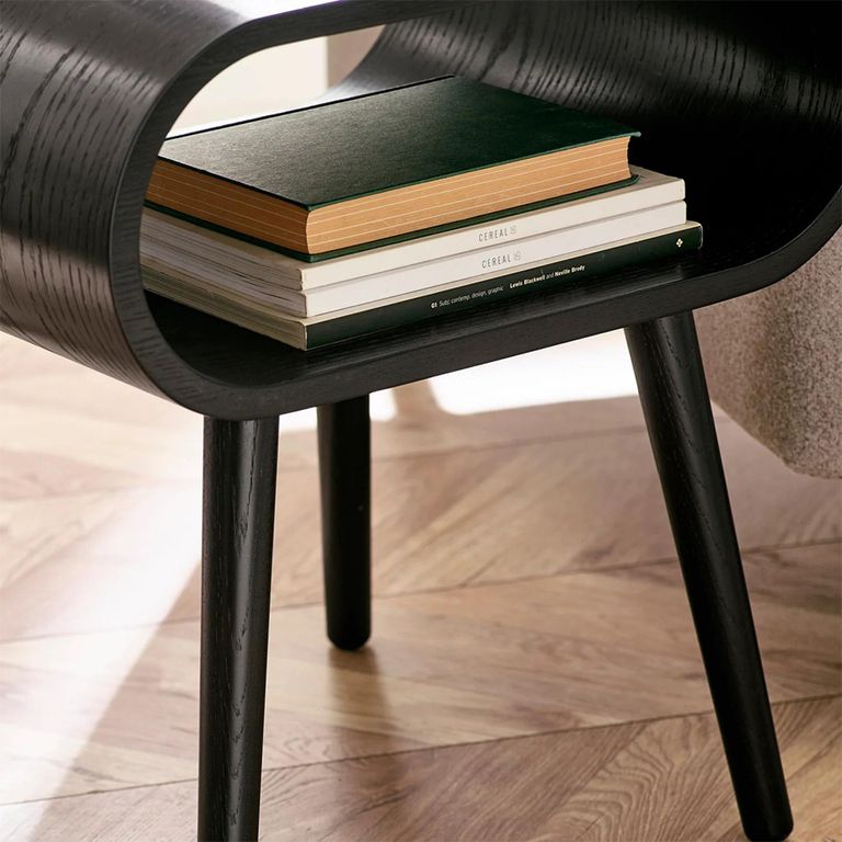 Apollo Side Table - Black - Oak
