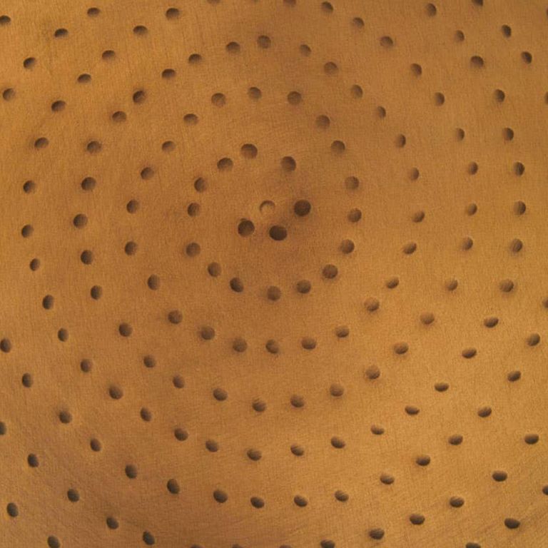 Arti Side Table - Round - Antique Brass Effect