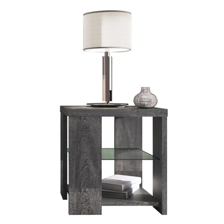 Augusta Grey Oak Effect Lamp Table