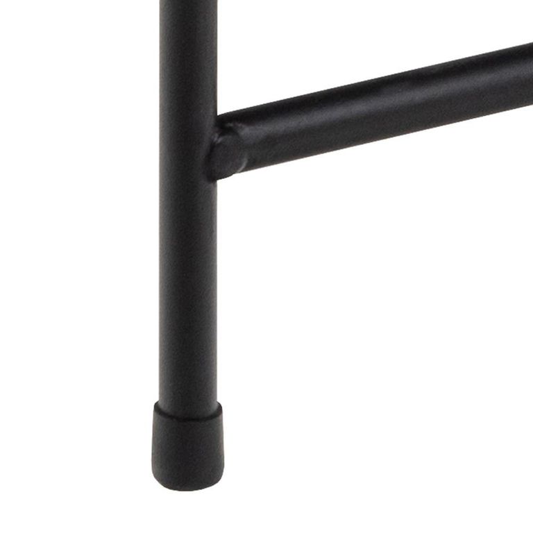 Avila Side Table - Large - Round - Black Marble Effect