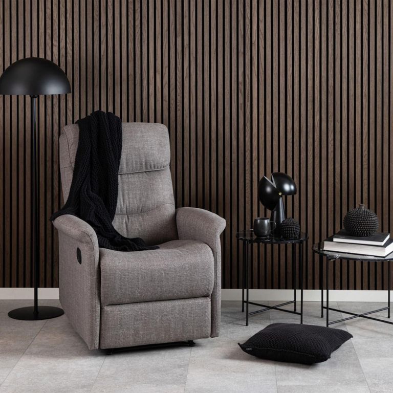 Avila Black Marble Small Round Side Table