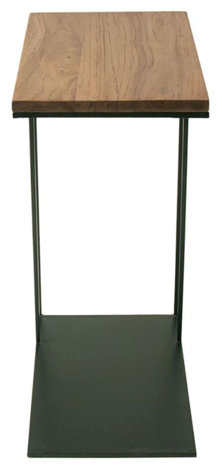 Bastia Teak Wood Slim Coffee with Lamp Table