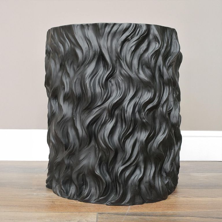 Side Table - Black Gorilla - Resin - Metal