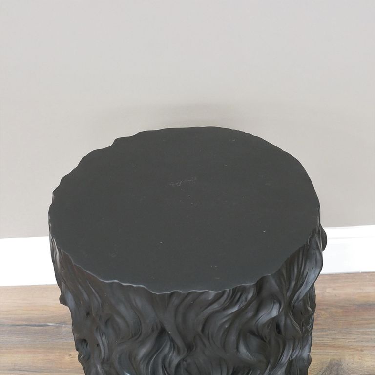Side Table - Black Gorilla - Resin - Metal