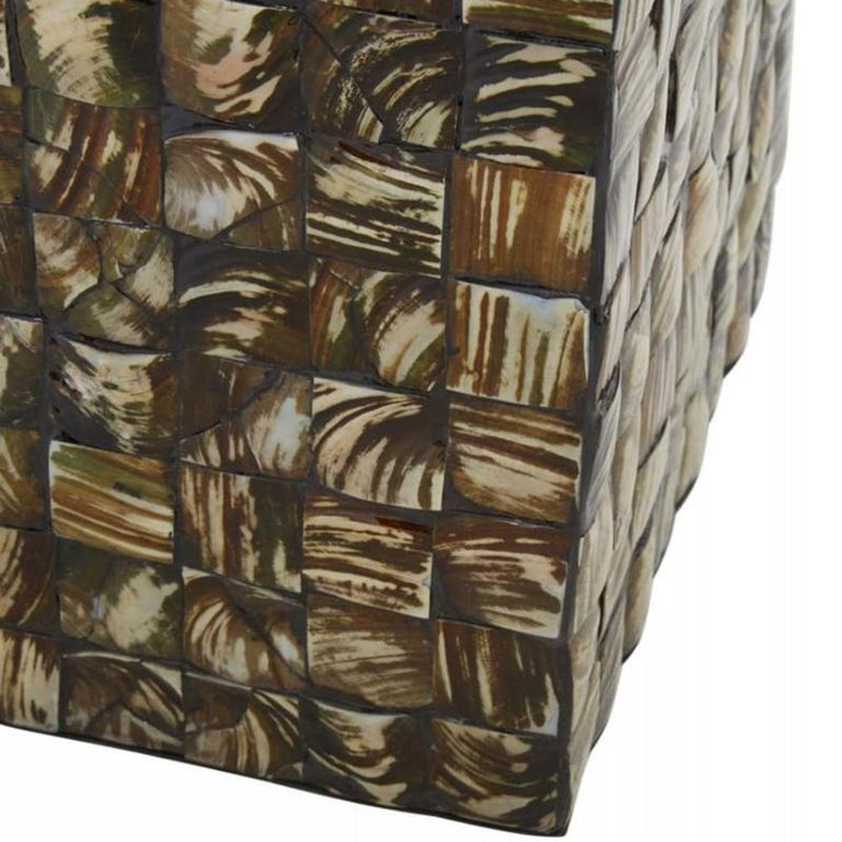 Branna Side Table - Square - Mother of Pearl