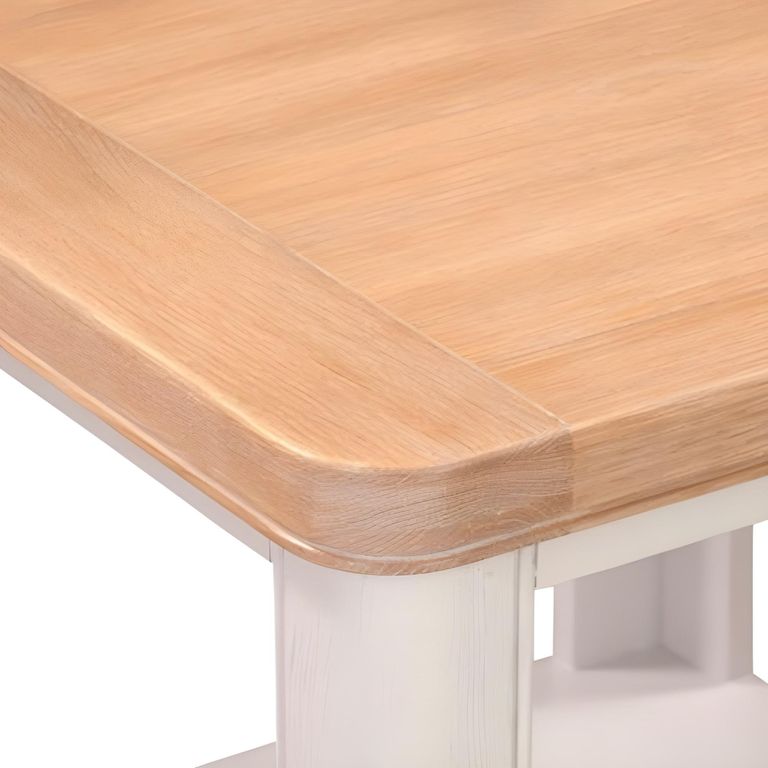 Clarion Lamp Table - Square - Oak and Grey