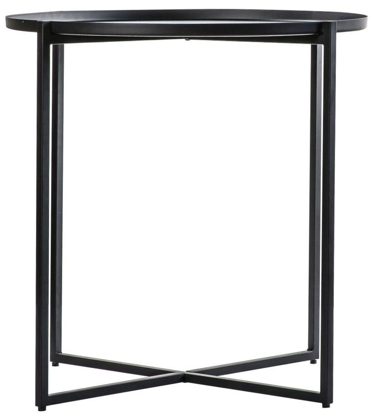 Clearance - Balotra Black Large Side Table - 711