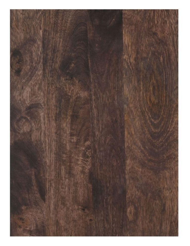 Clearance - Highgrove Fluted Lamp Table in Walnut Finished Mango Wood - Brand New Item