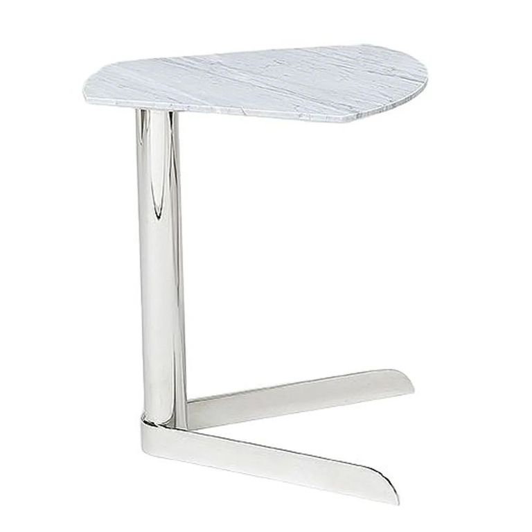 Duck Accent Table - Marble with Steel Base - Variation Available