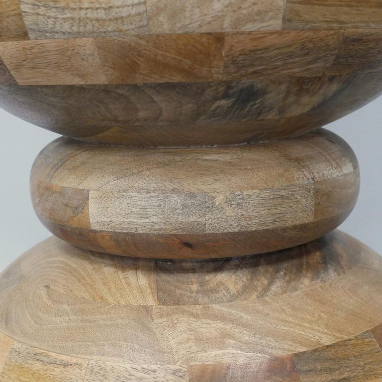 Side Table - Mango Wood - Round - Small