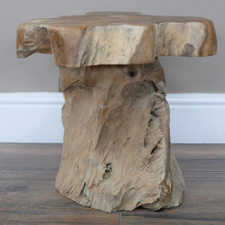 Side Table - Teak Wood