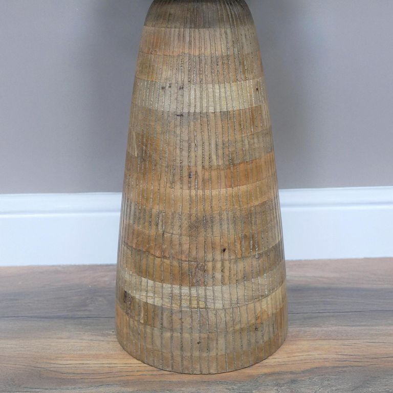 Side Table - Round - Wooden - 8958