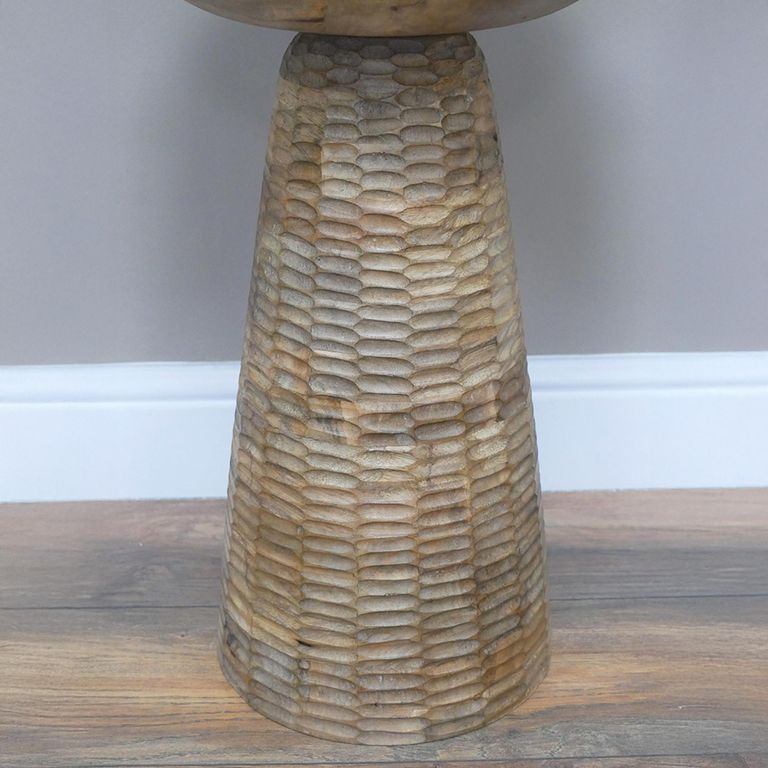 Side Table - Round - Wooden - 8959