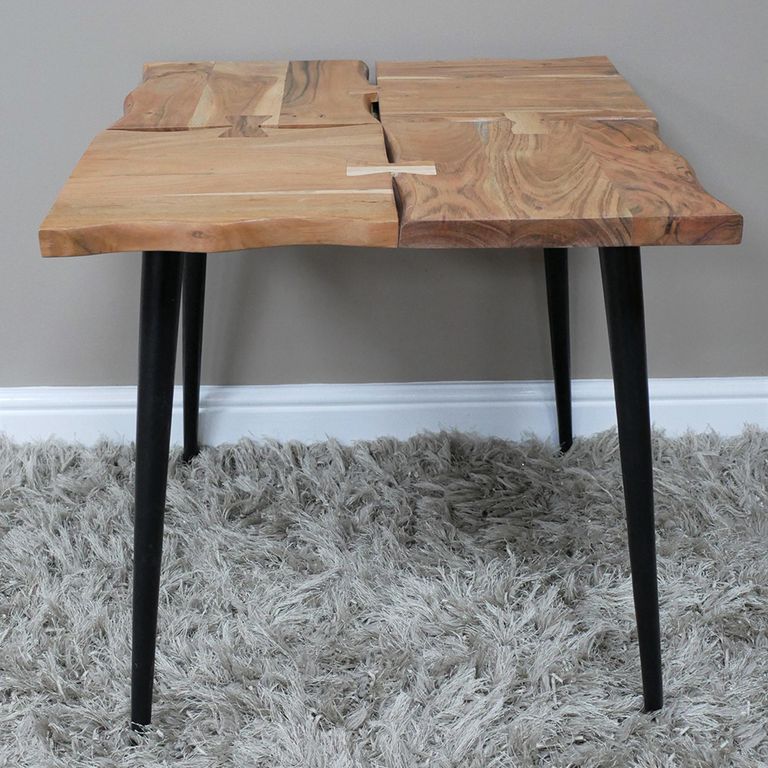 Side Table - Wooden - Square