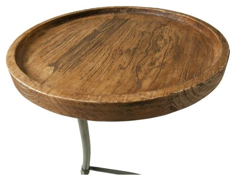 Evansville Mango Wood Round Supper Table