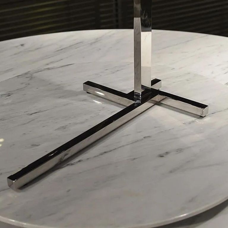 Flamingo Accent Table - Marble with Steel Base - Variation Available