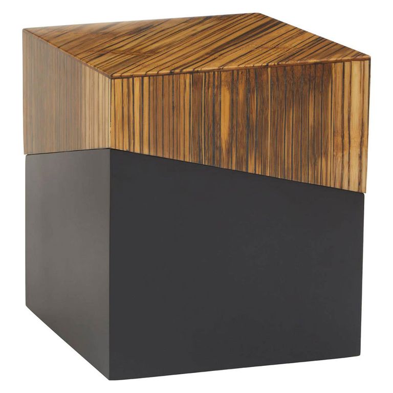 Gabor Side Table - Square - Natural Bamboo Wood