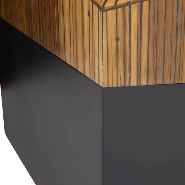 Gabor Side Table - Square - Natural Bamboo Wood