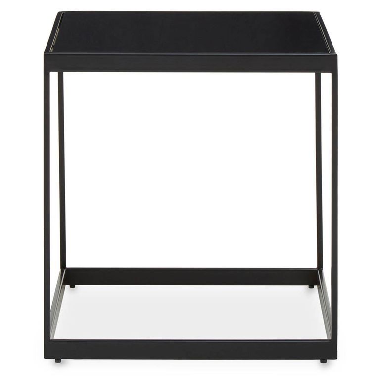 Genoa Side Table - Square - Black