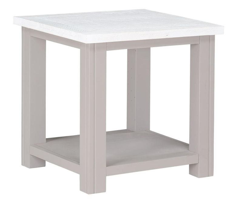 Greystone Reclaimed Wood Lamp Table