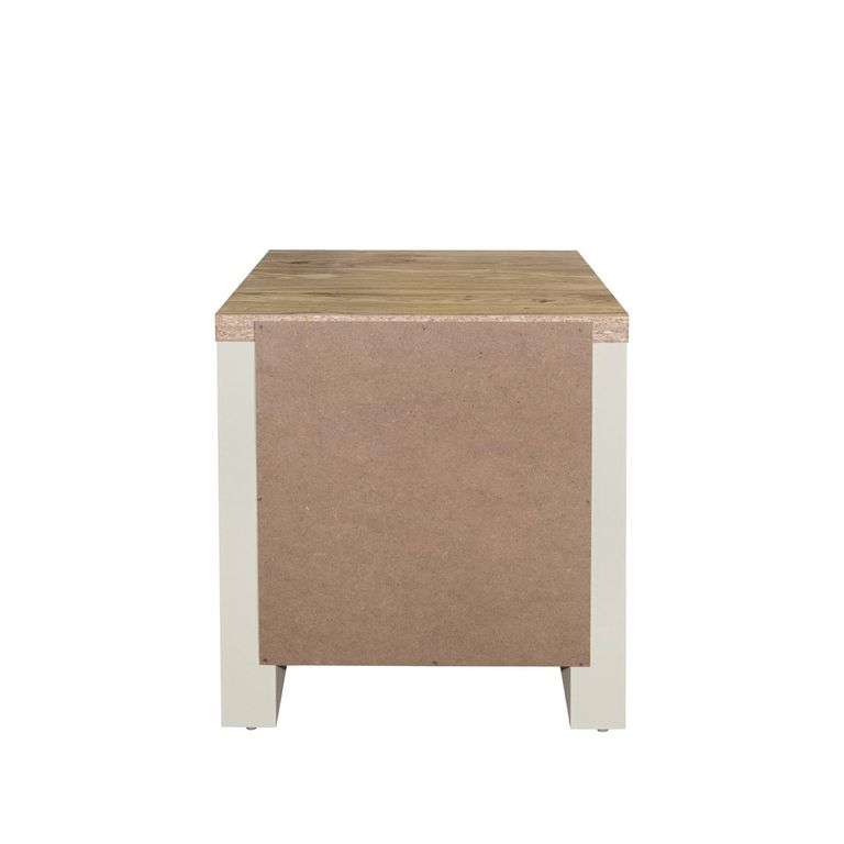 Highgate Lamp Table - 1 Drawer - Cream Painted