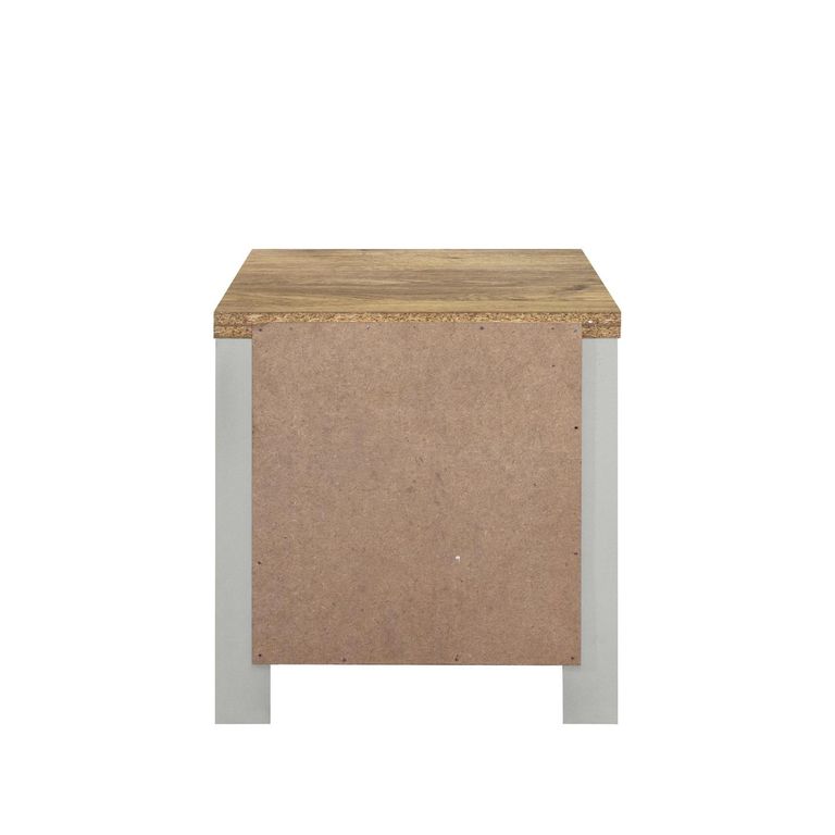 Highgate Lamp Table - 1 Drawer - Grey Painted